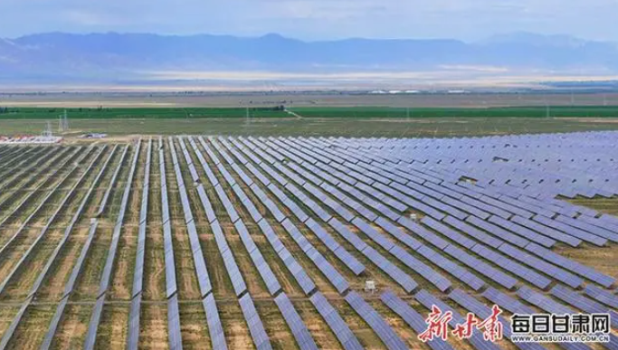 「网聚美好·“乐”享民乐」新能源产业成为民乐高质量发展新引擎